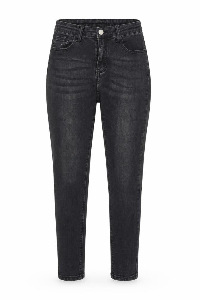 SHEIN Womens Black  Cotton Skinny Jeans Size S L28 in Regular Button