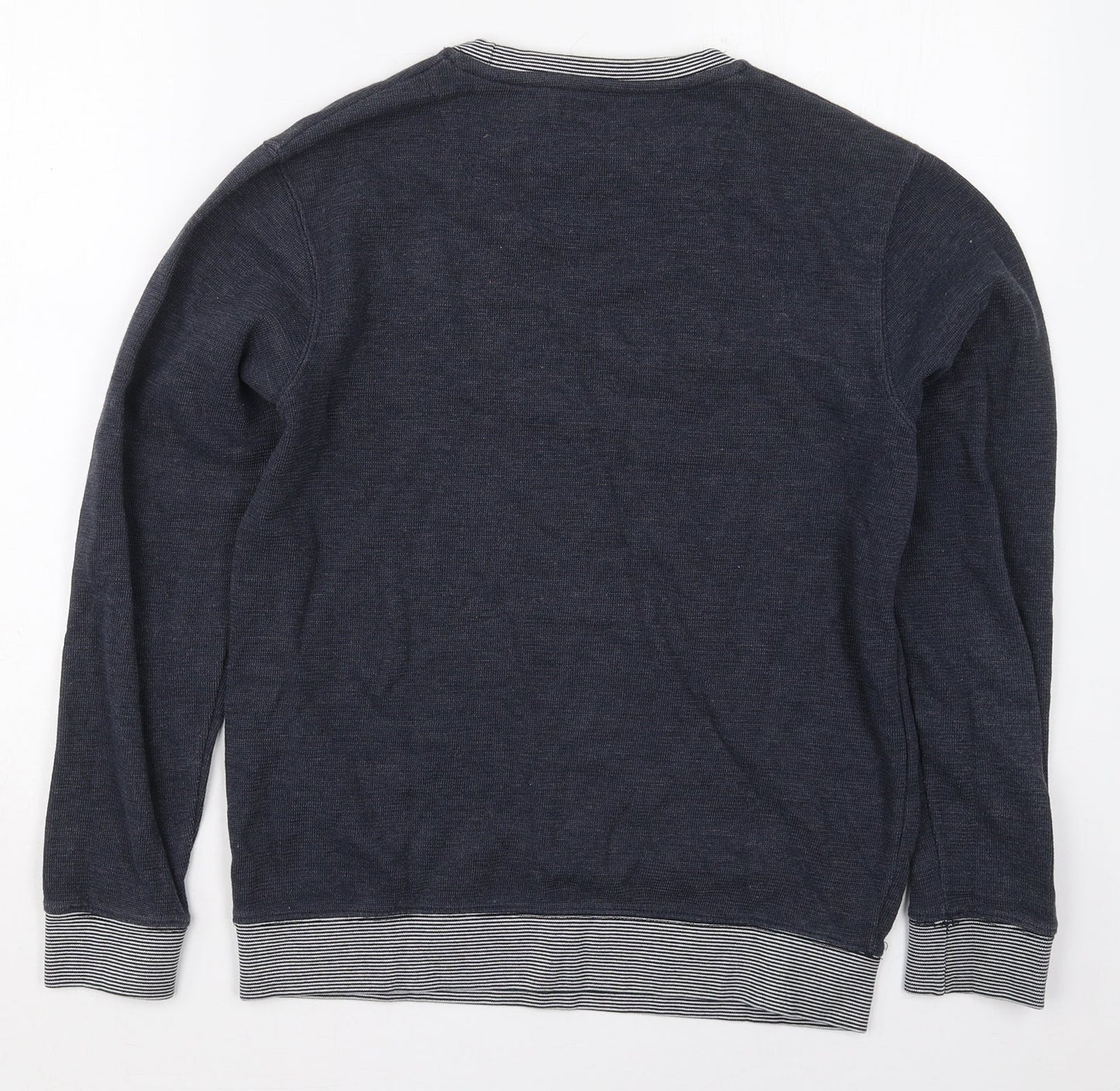 NEXT Mens Blue  Cotton Pullover Sweatshirt Size S