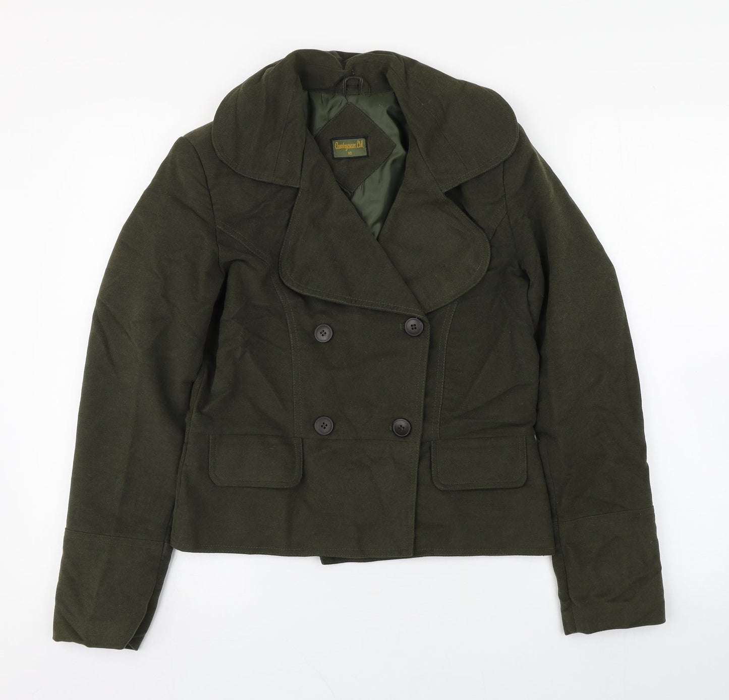 Countrywear Womens Green   Jacket Blazer Size 10  Button