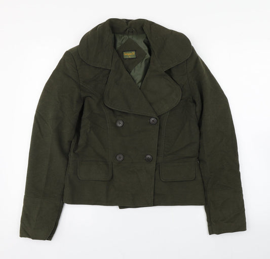 Countrywear Womens Green   Jacket Blazer Size 10  Button