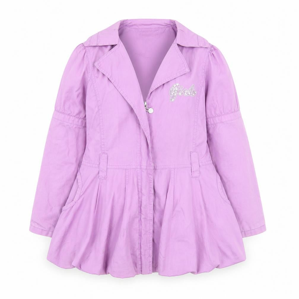 Setty Koop Girls Purple   Jacket  Size 10 Years  Zip