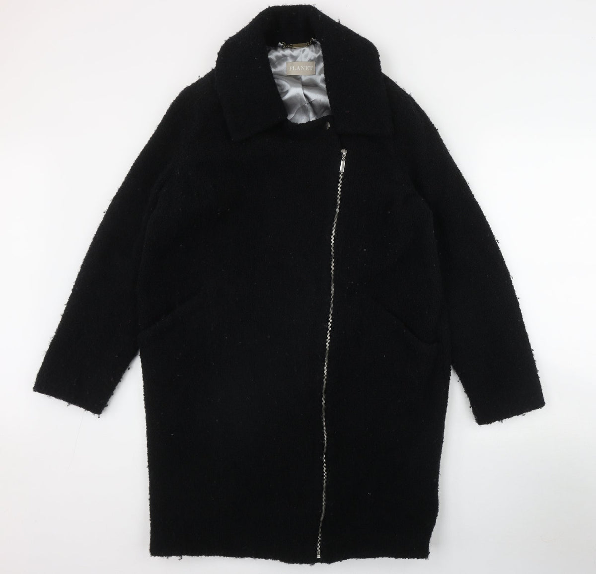 Planey Womens Black   Jacket  Size 10  Zip