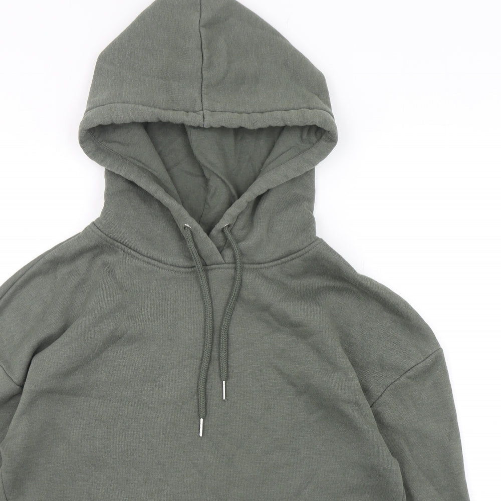 Primark Womens Green  Polyester Pullover Hoodie Size 6