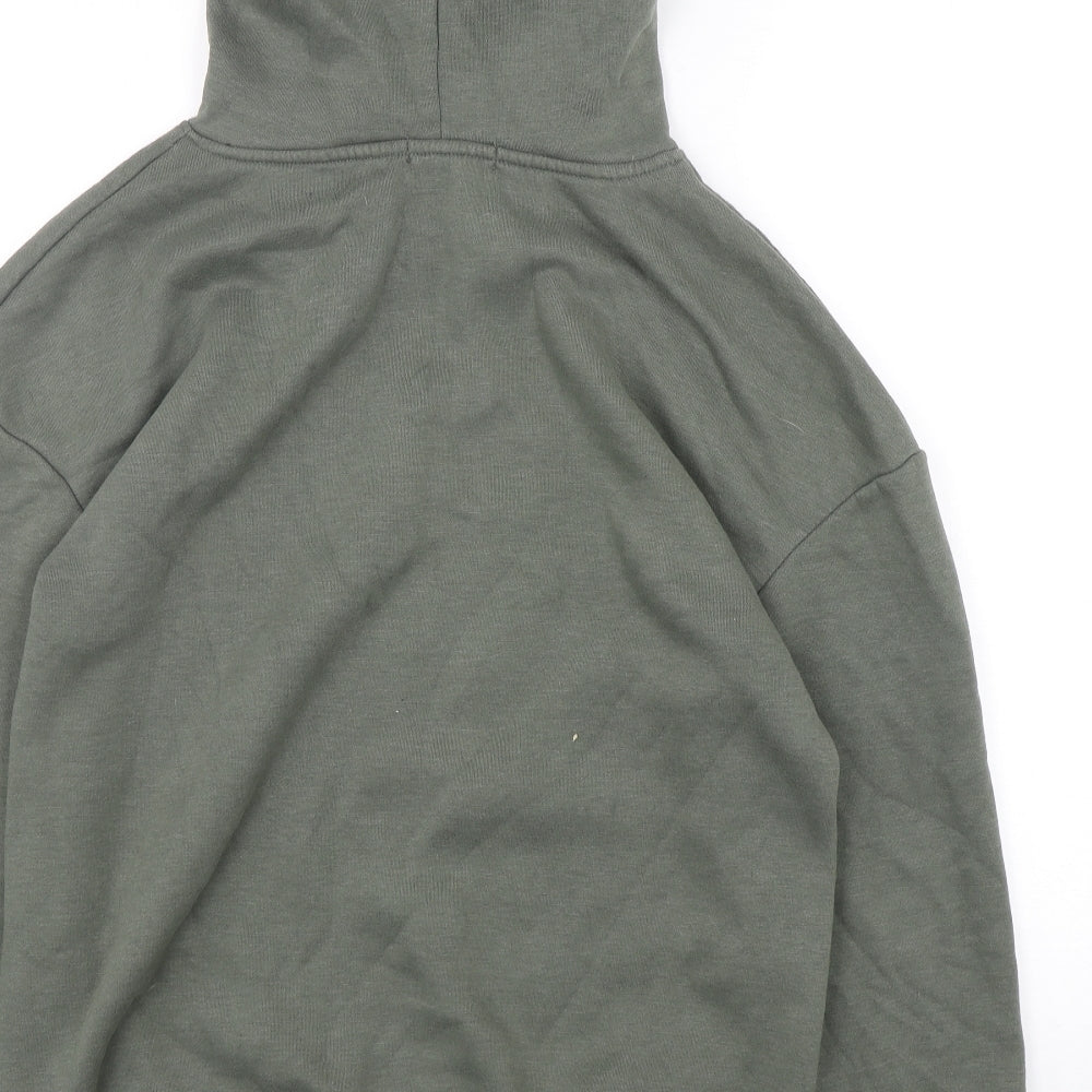 Primark Womens Green  Polyester Pullover Hoodie Size 6