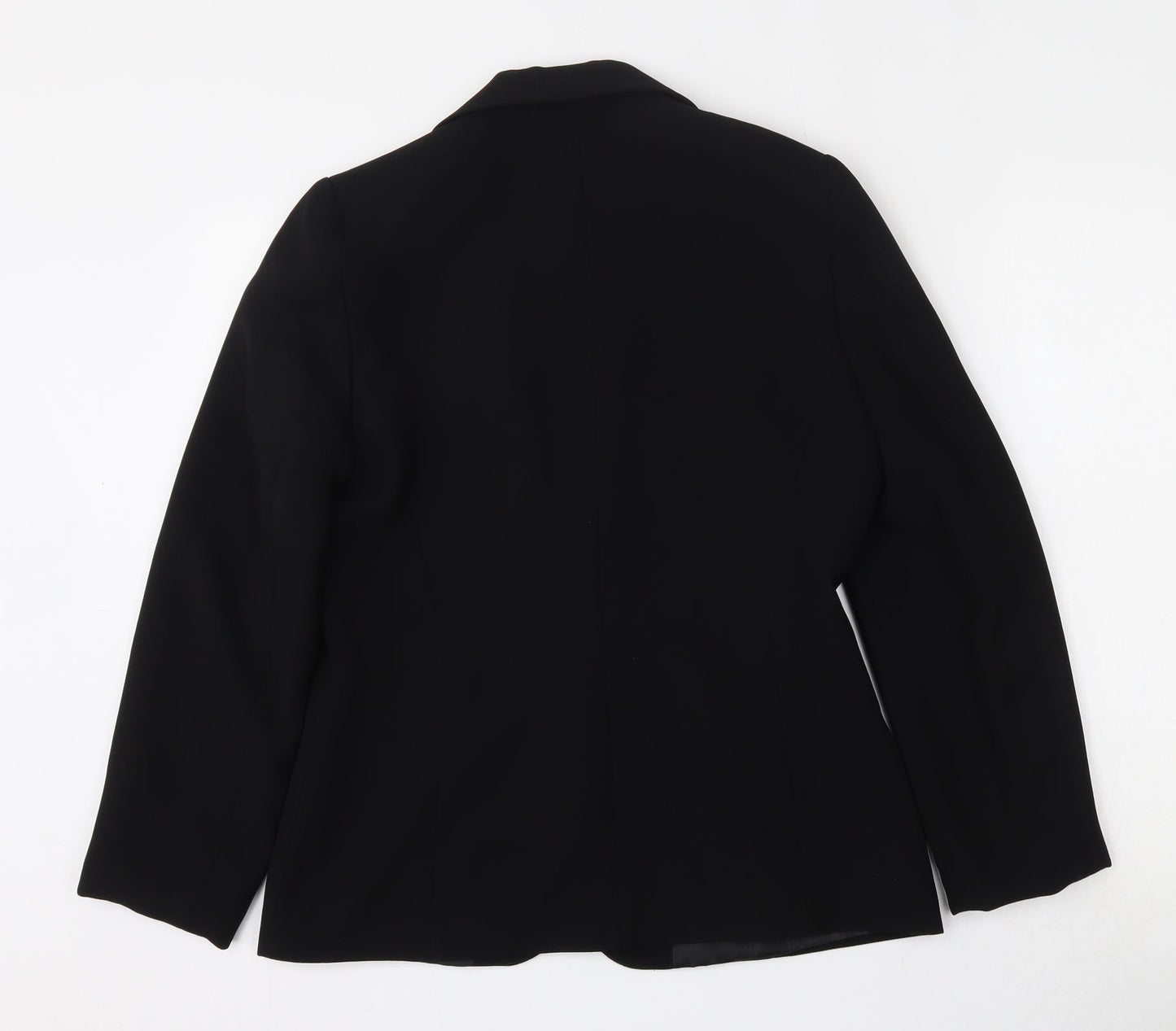 Dorothy Perkins Womens Black  Polyester Jacket Blazer Size 12