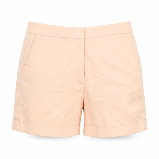 Love Label Womens Orange  Cotton Chino Shorts Size 8 L3 in Regular Zip