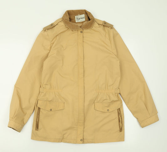 harvest Womens Brown   Jacket  Size 10  Zip