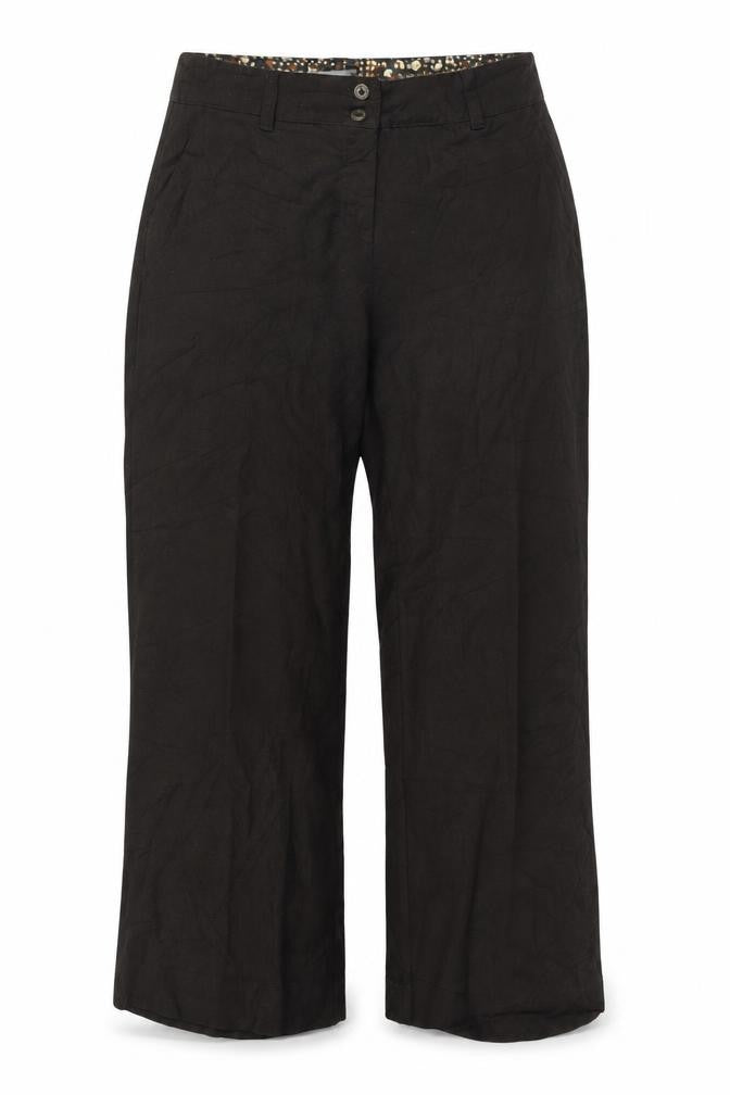 Per Una Womens Brown  Polyester Trousers  Size 14 L26 in Regular Zip