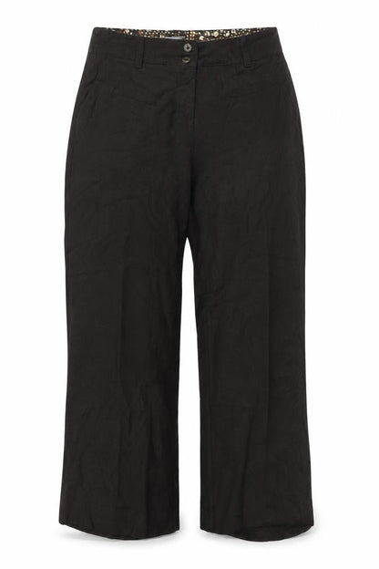 Per Una Womens Brown  Polyester Trousers  Size 14 L26 in Regular Zip