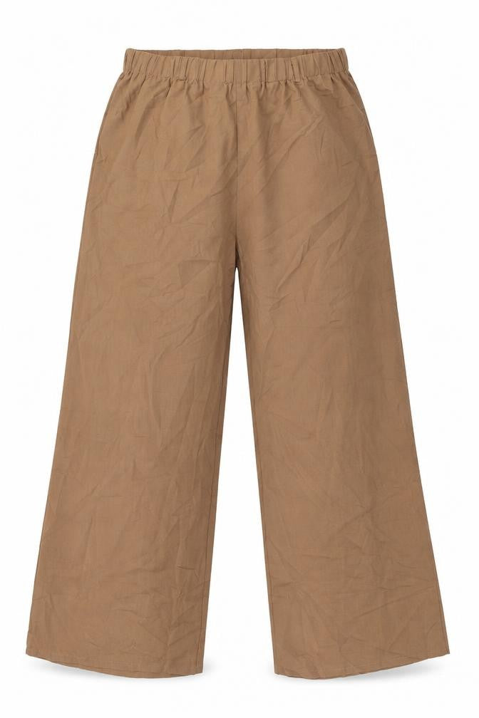 Zanzea Womens Brown  Polyester Trousers  Size 3XL L30 in Regular
