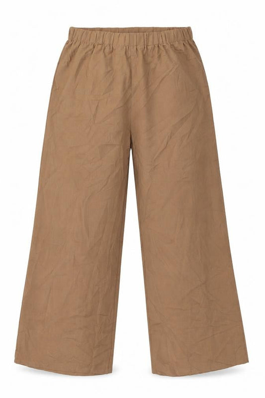 Zanzea Womens Brown  Polyester Trousers  Size 3XL L30 in Regular