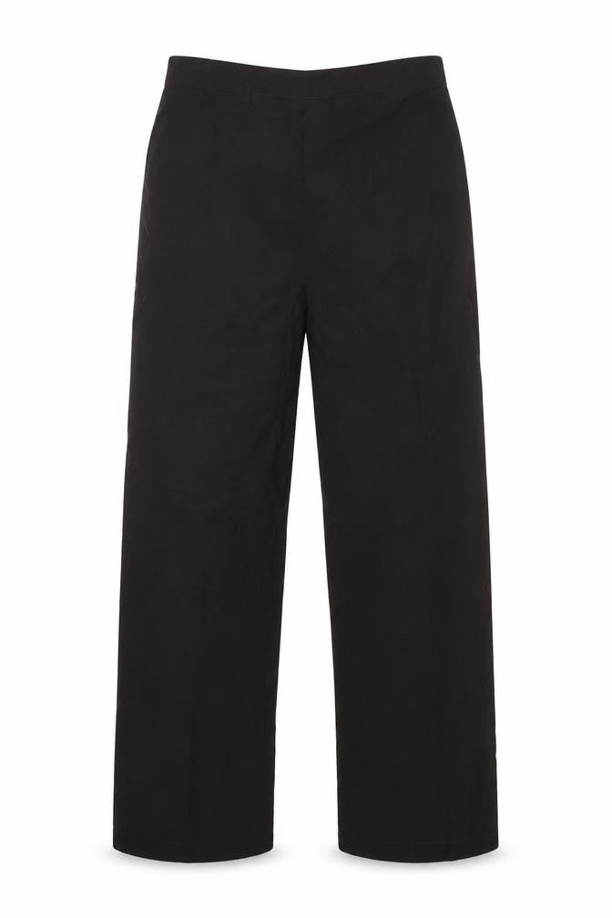 Preworn Mens Black  Polyester Trousers  Size 16 L29 in Regular