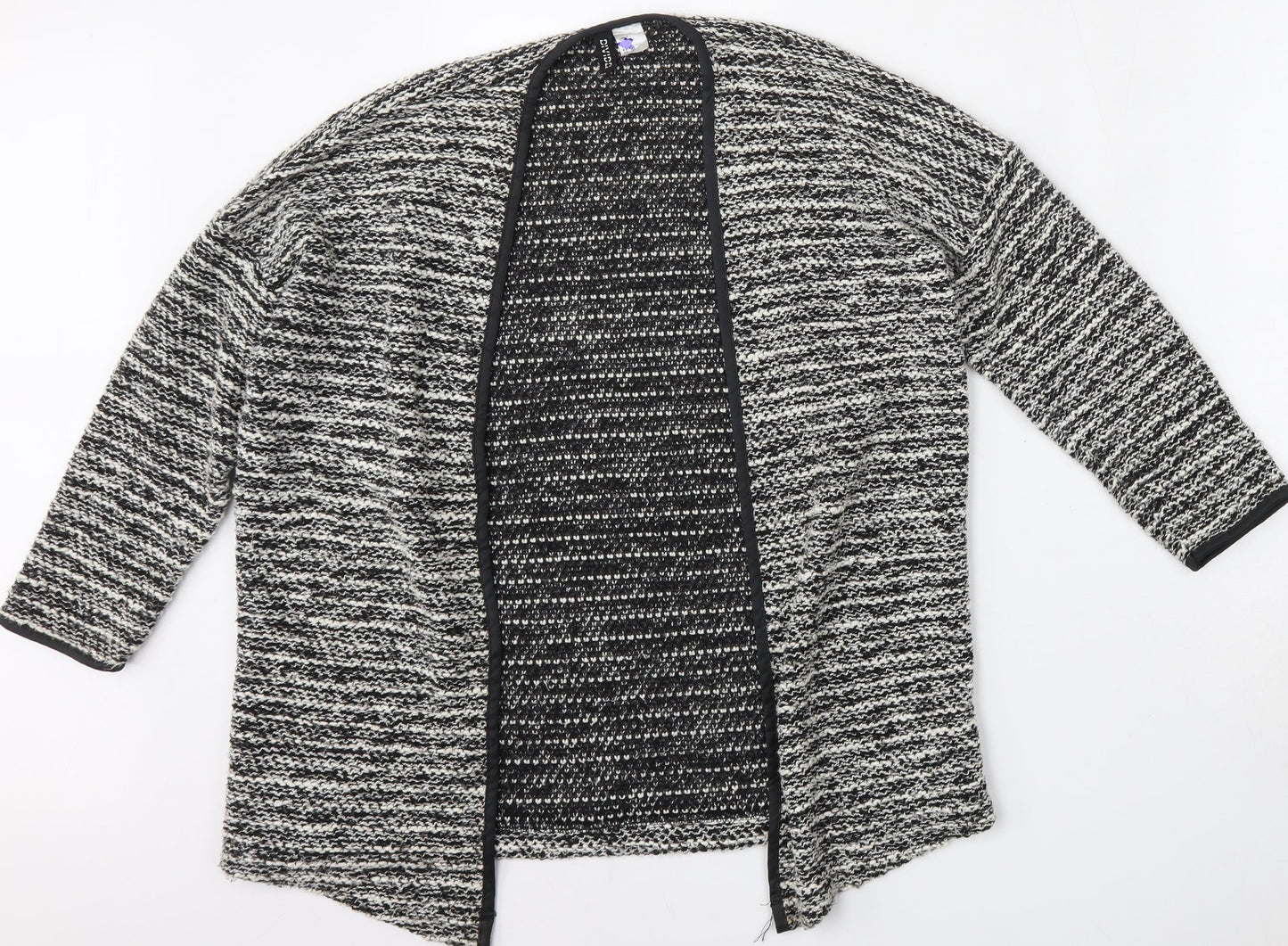 Divided by H&M Womens Multicoloured V-Neck  Polyester Cardigan Jumper Size S