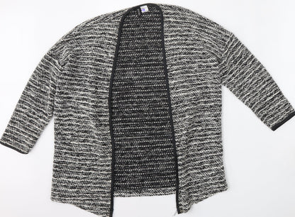 Divided by H&M Womens Multicoloured V-Neck  Polyester Cardigan Jumper Size S