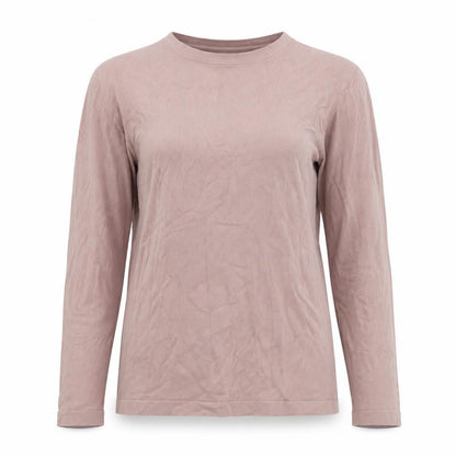Next Womens Pink Round Neck  Cotton Pullover Jumper Size M