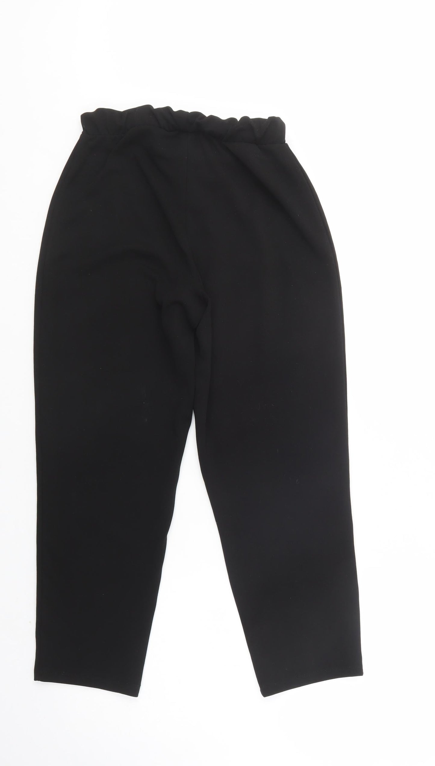ASOS Womens Black  Polyester Dress Pants Trousers Size 8 L26 in Regular
