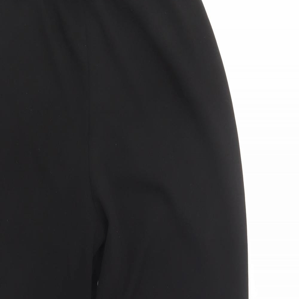 ASOS Womens Black  Polyester Dress Pants Trousers Size 8 L26 in Regular