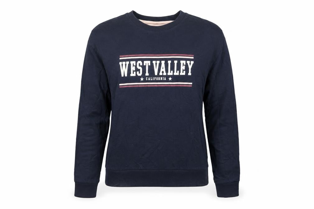 H&M Womens Blue  Cotton Pullover Sweatshirt Size XS  Pullover