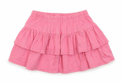 Adams Girls Pink  Polyester A-Line Skirt Size 2 Years  Regular Pull On