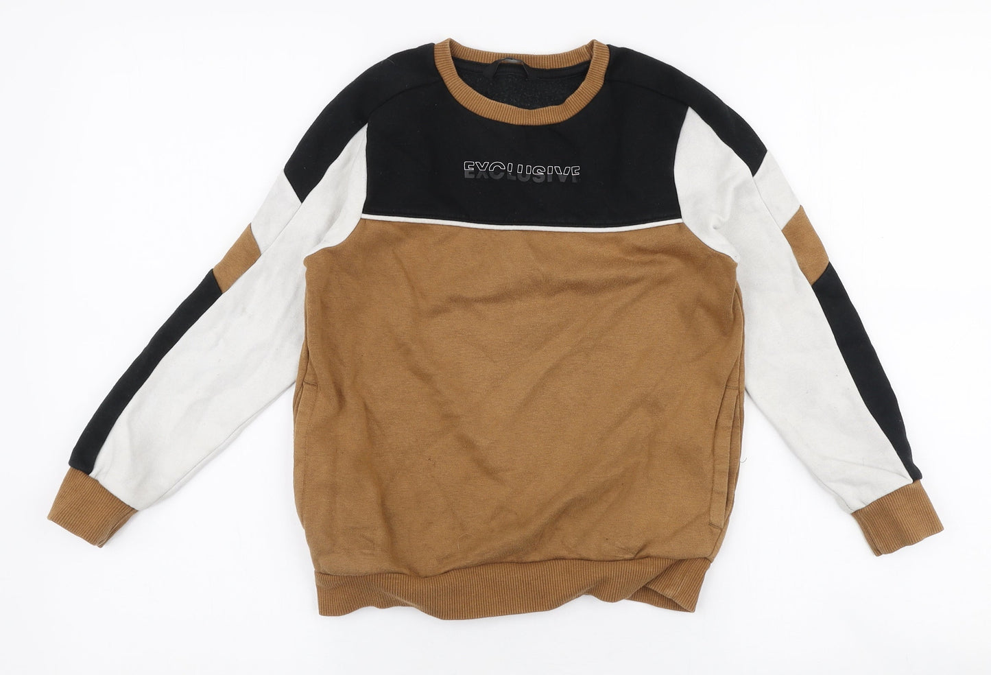 George Boys Multicoloured  Cotton Pullover Sweatshirt Size 8-9 Years  Pullover - Exclusive
