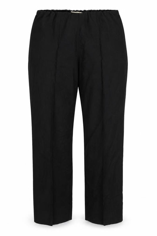 Vida Vi Womens Black  Polyester Trousers  Size 16 L27 in Regular