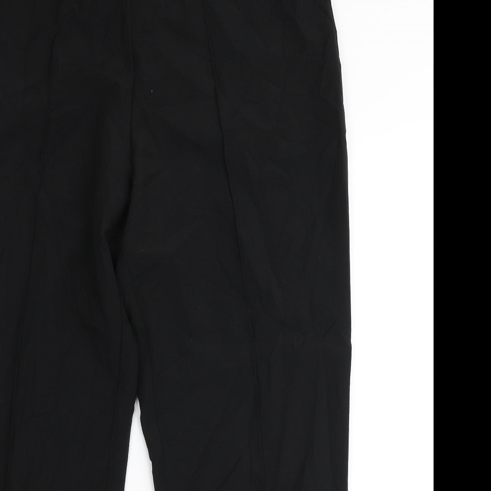 Vida Vi Womens Black  Polyester Trousers  Size 16 L27 in Regular
