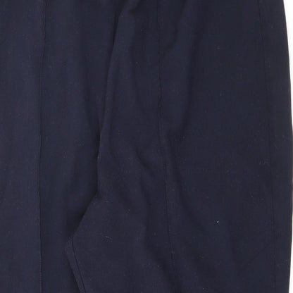 Preworn Womens Blue  Polyester Trousers  Size 18 L26 in Regular