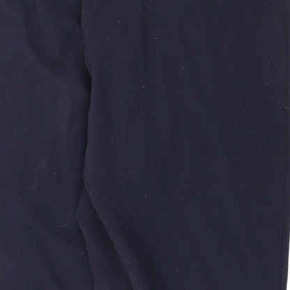 Preworn Womens Blue  Polyester Trousers  Size 18 L26 in Regular
