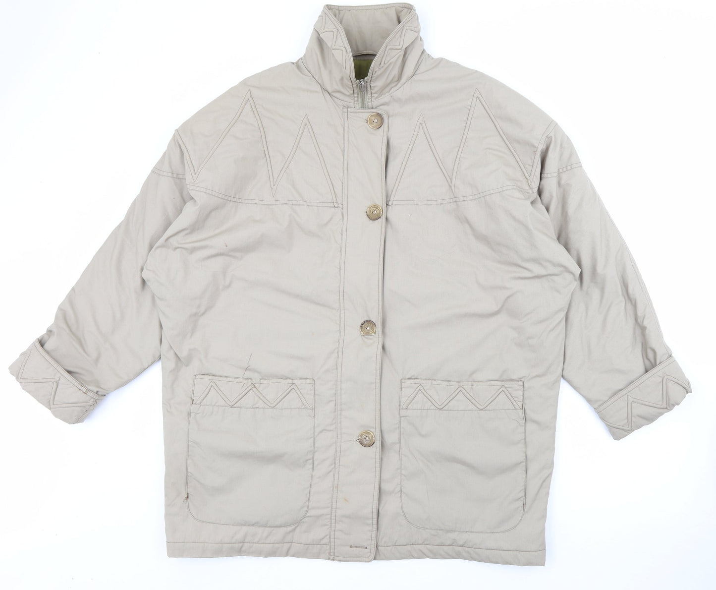Rossetti Womens Beige   Jacket Coat Size 18  Zip
