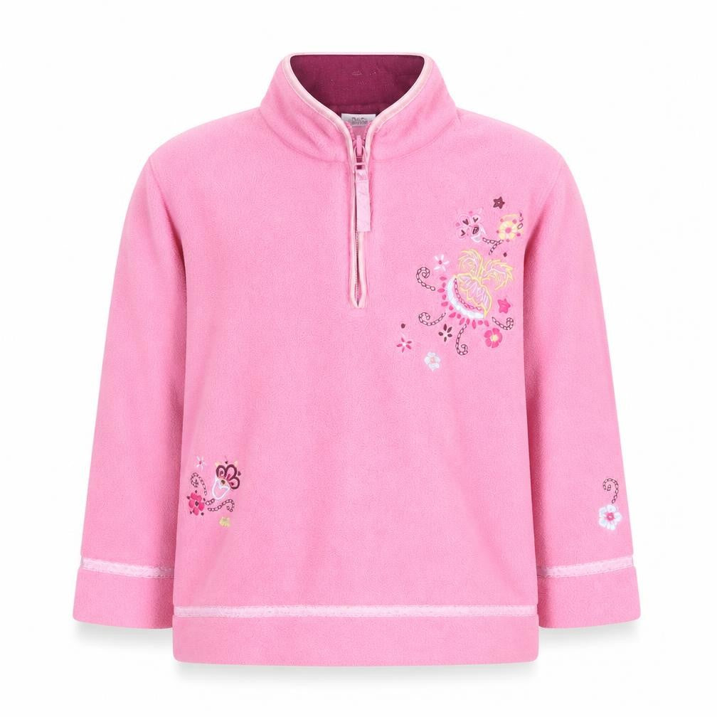 NEXT Girls Pink  100% Polyester Pullover Hoodie Size 5 Years  Zip