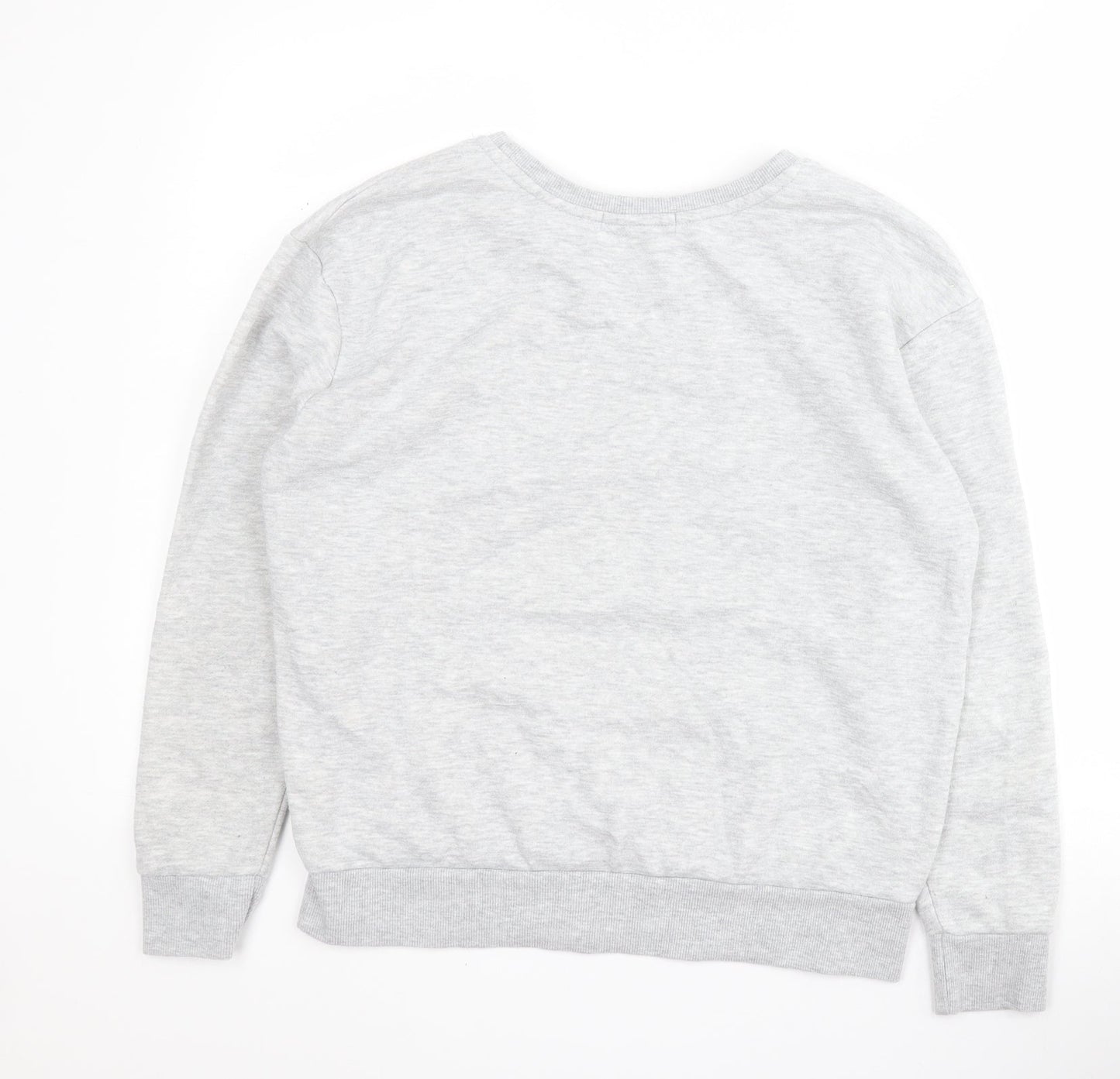 Primark Womens Grey  Polyester Pullover Hoodie Size 10  Pullover