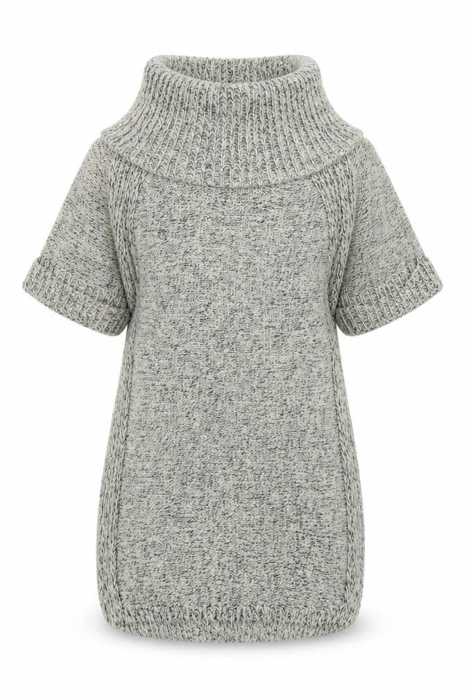 New Look Womens Beige Roll Neck  Acrylic Pullover Jumper Size M