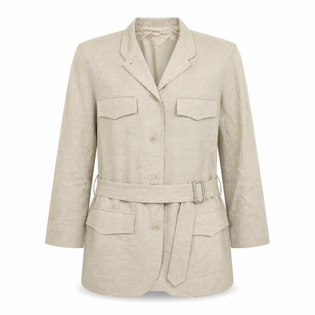 Next Too Womens Beige   Trench Coat Coat Size 12  Button