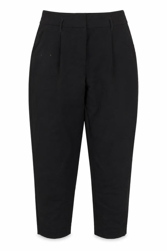 New Look Womens Black  Polyester Dress Pants Trousers Size 14 L27 in Regular Zip