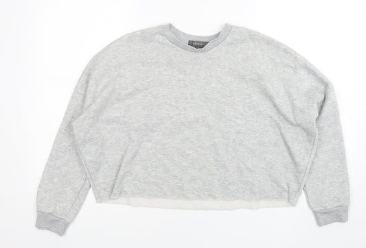 Primark Womens Green  Polyester Pullover Sweatshirt Size 6  Pullover - Cropped