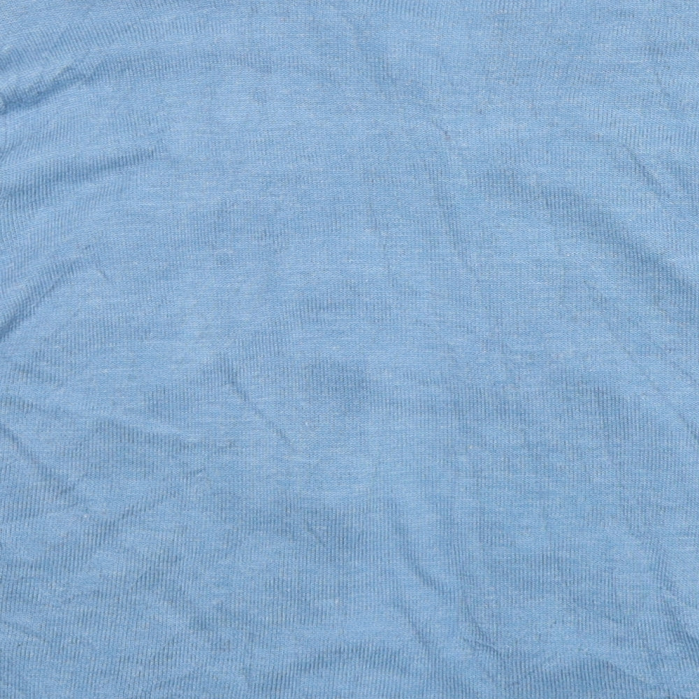 Atmosphere Womens Blue Round Neck  Acrylic Cardigan Jumper Size 14