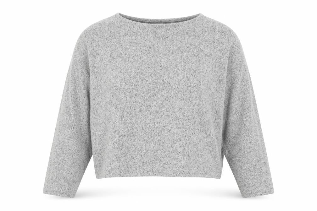 H&M Womens Grey  Polyester Pullover Sweatshirt Size M  Pullover