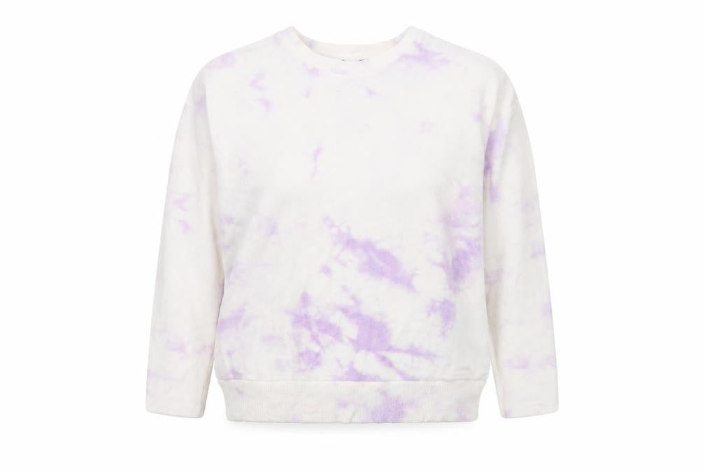 New Look Womens White Crew Neck  Viscose Pullover Jumper Size S