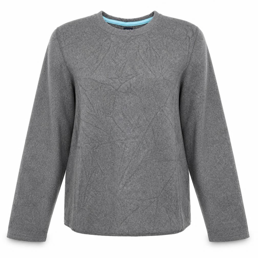 Gap Womens Grey  Polyester Pullover Sweatshirt Size L  Pullover