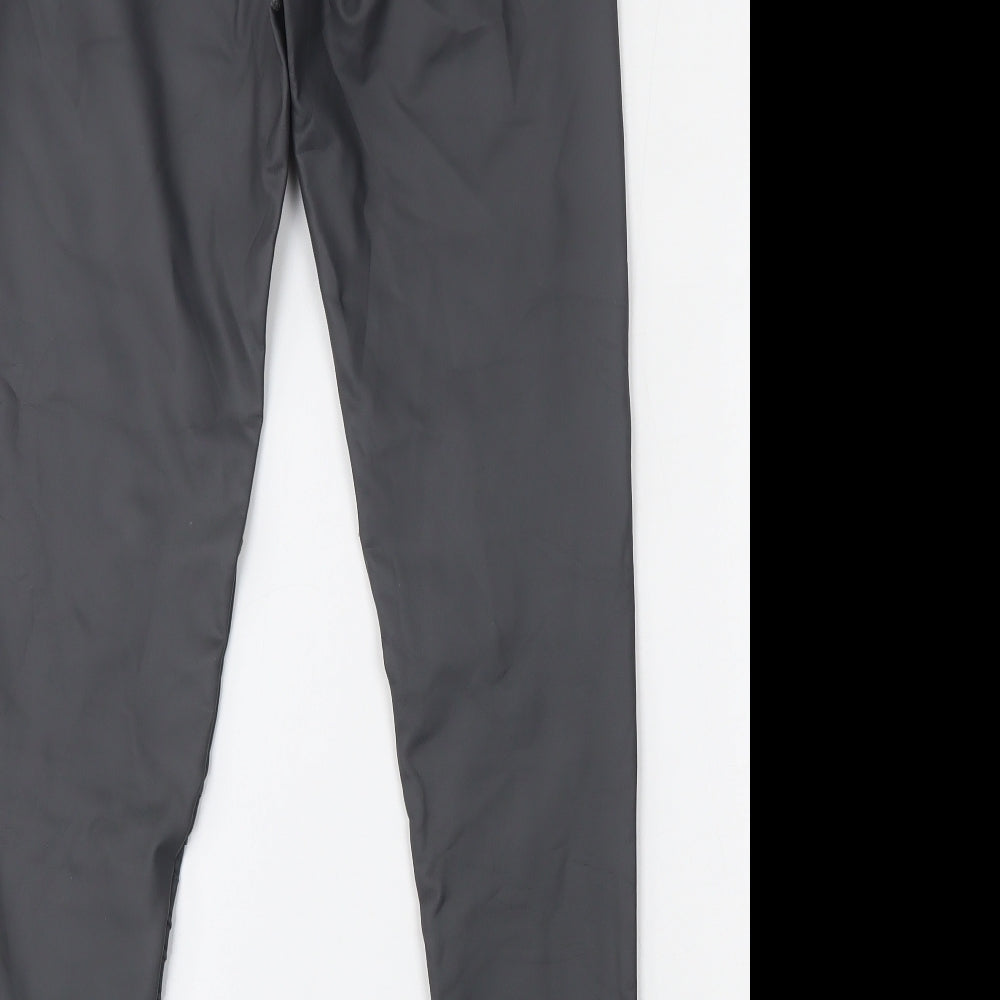 Verso Womens Grey  Polyamide Trousers  Size S L26 in Regular