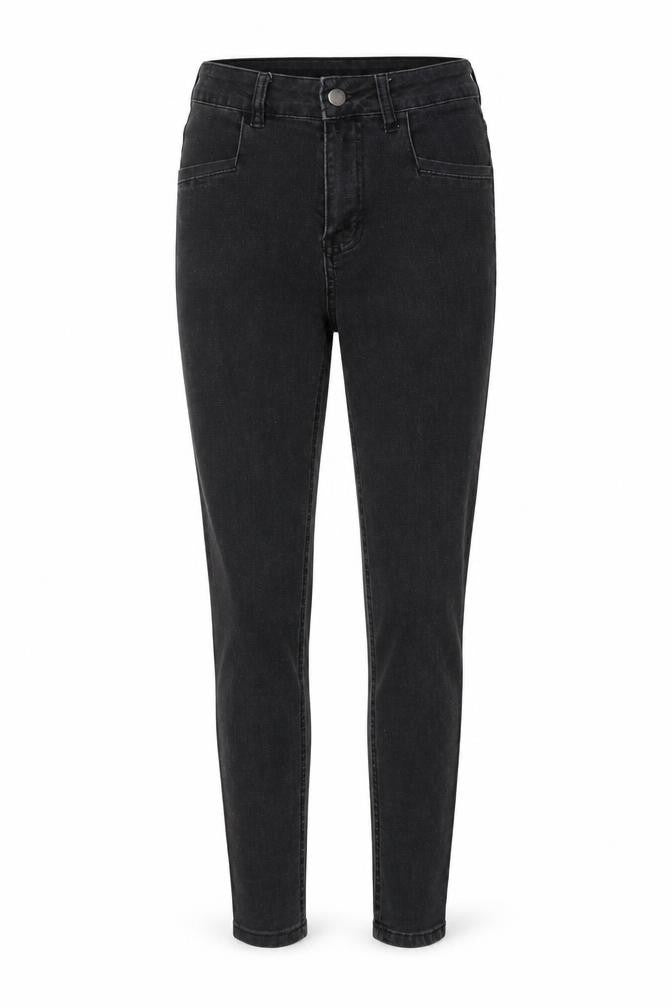 SHEIN Womens Black  Cotton Skinny Jeans Size XS L25 in Regular Button