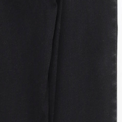 Marks & Spencer Womens Black  Cotton Jegging Jeans Size 8 L25 in Regular