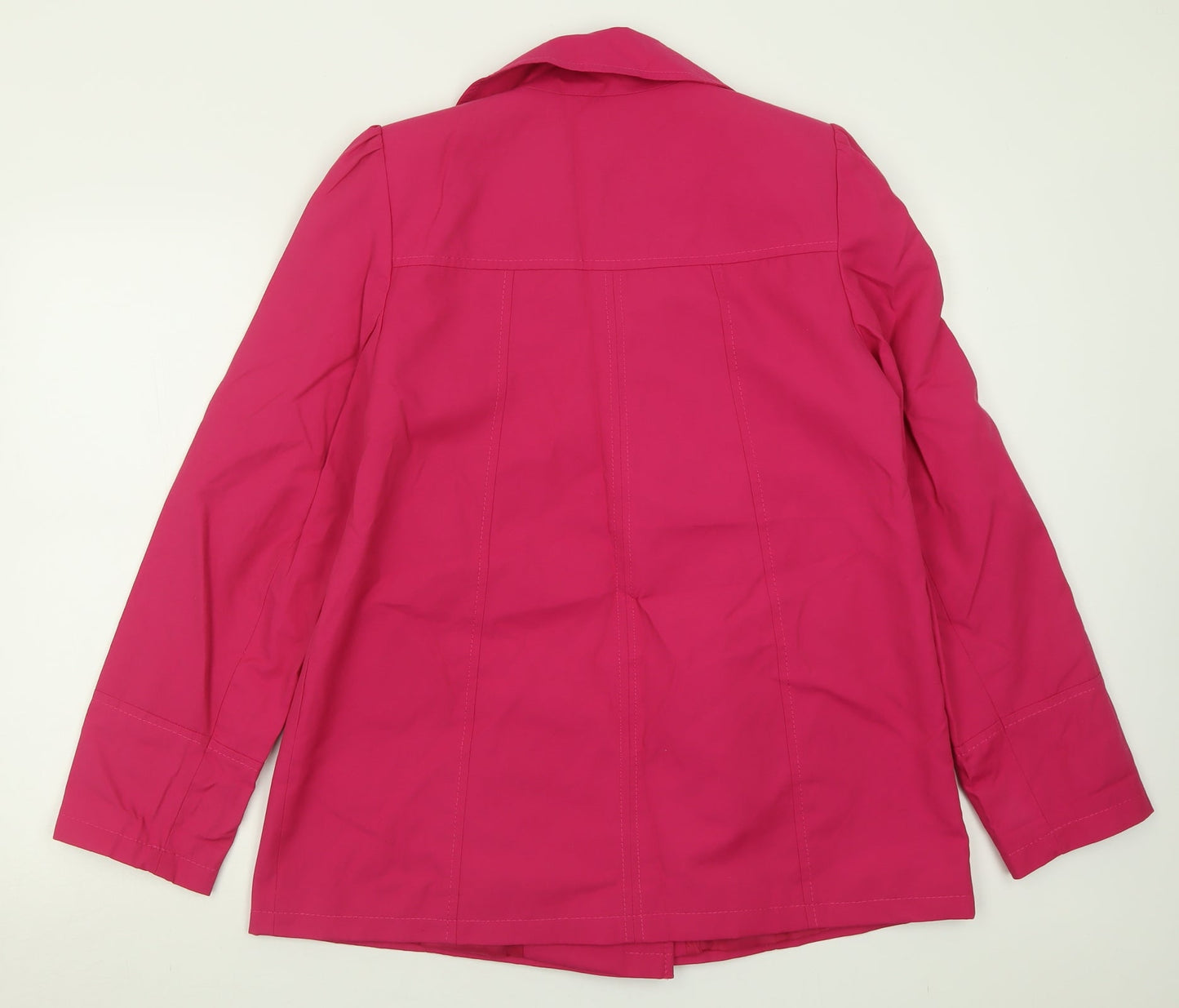 BHS Womens Pink   Jacket  Size 12  Button