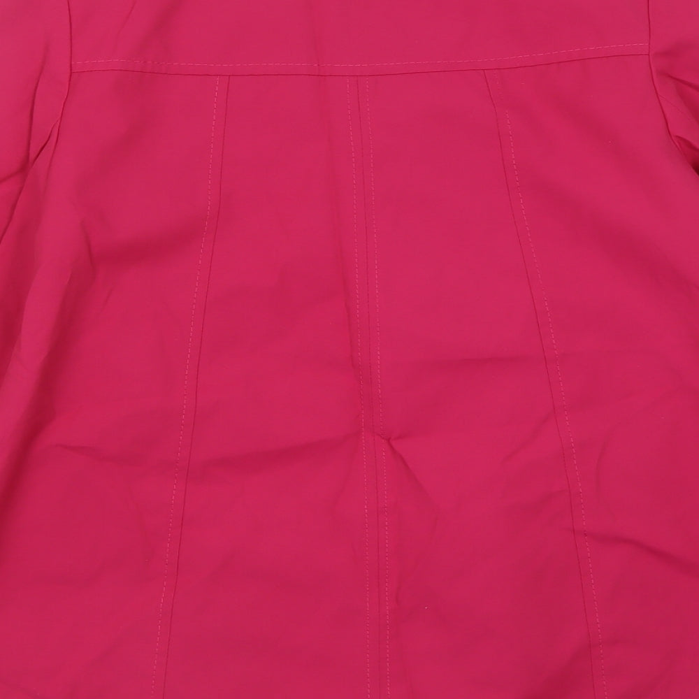 BHS Womens Pink   Jacket  Size 12  Button