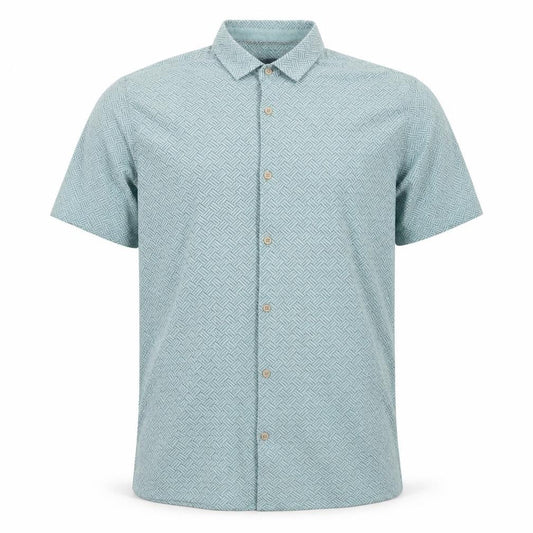 Matalan Mens Blue  Cotton  Button-Up Size XL Collared Button