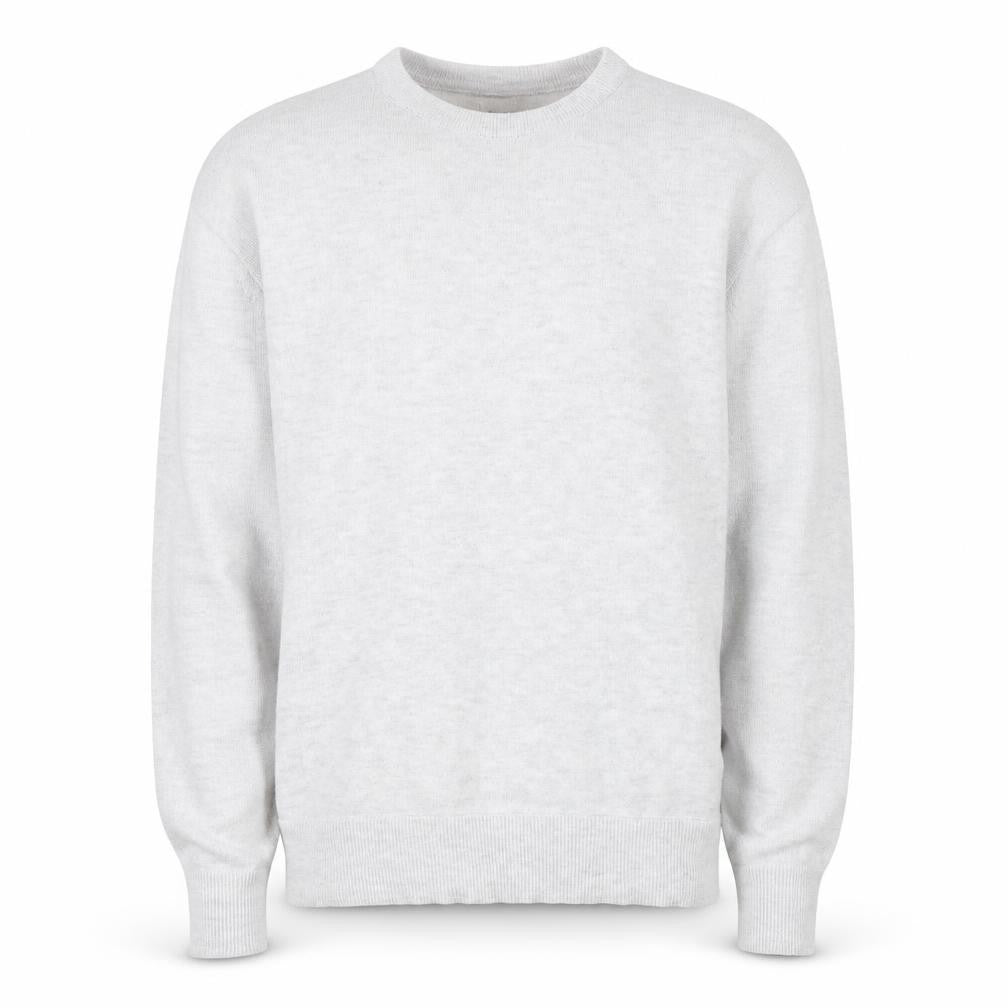New Look Mens Grey Round Neck  Polyester Pullover Jumper Size S