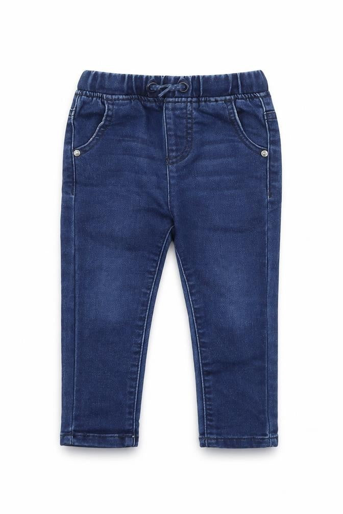 Dunnes Stores Boys Blue  Cotton Capri Jeans Size 9 Months  Pullover