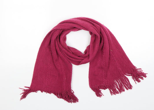 Preworn Womens Purple  Polyester  Scarf