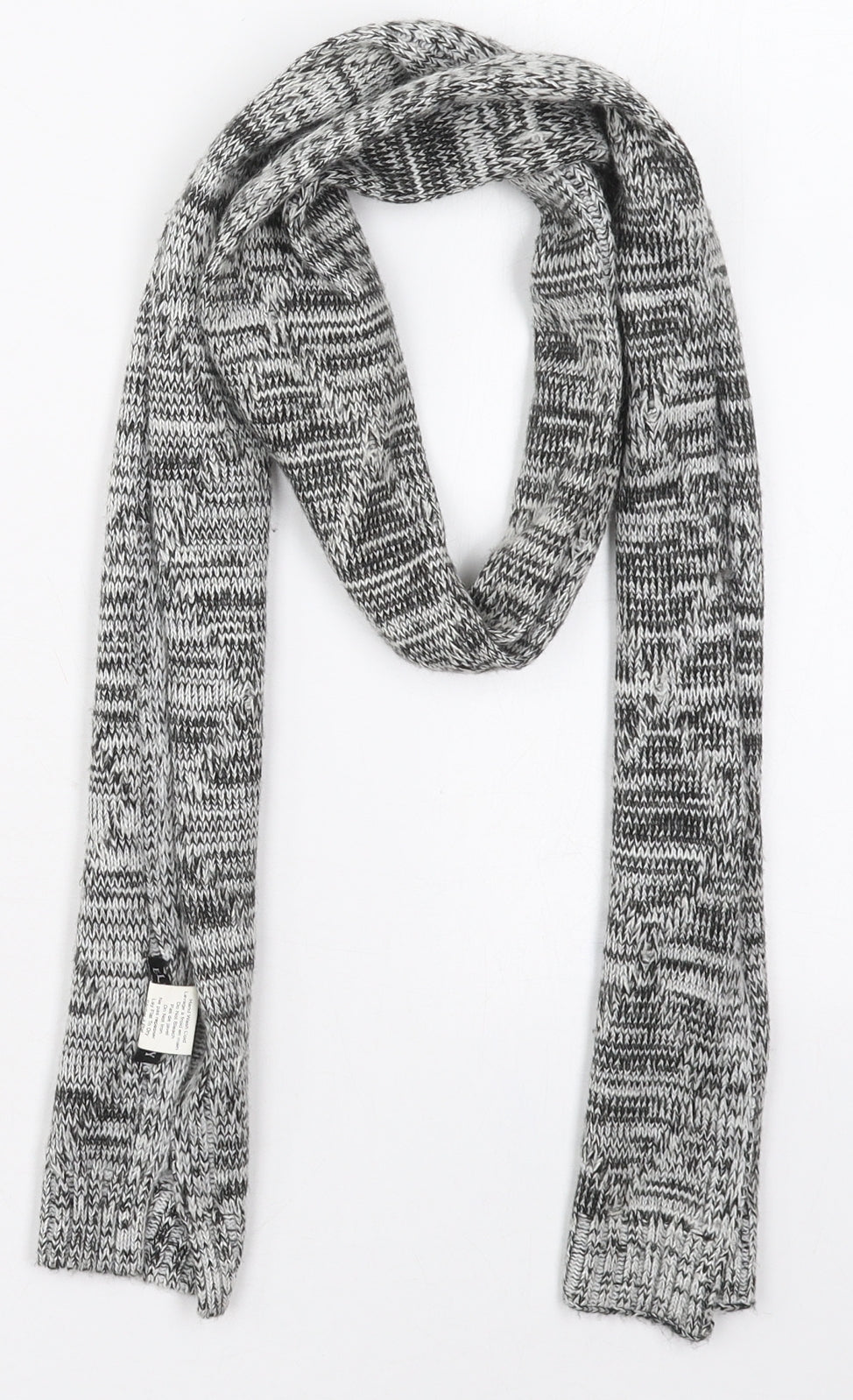 Ellen Tracy Womens Grey  Acrylic  Scarf