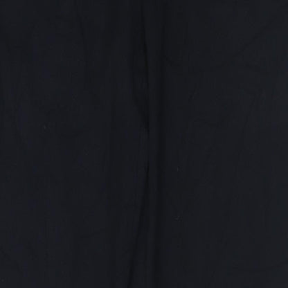 Next Womens Blue  Polyester Trousers  Size 8 L30 in Regular Hook & Eye